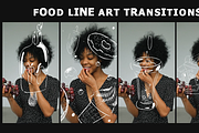 Food Transitions Motion Graphics, a Background Graphic by FlashFXbox (Thumbnail 1 of 2)