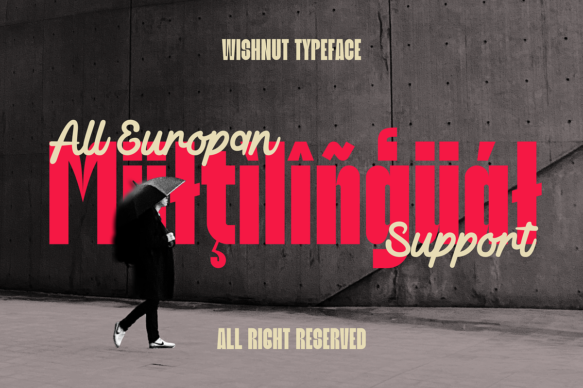 Wishnut - Duo Display Font, a Sans Serif Font by Marvadesign (Photo 12 of 13)