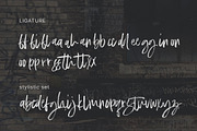 Mellisca Handwritten Brush Font, a Handwritten Font by Thirtypath Studio (Thumbnail 5 of 9)
