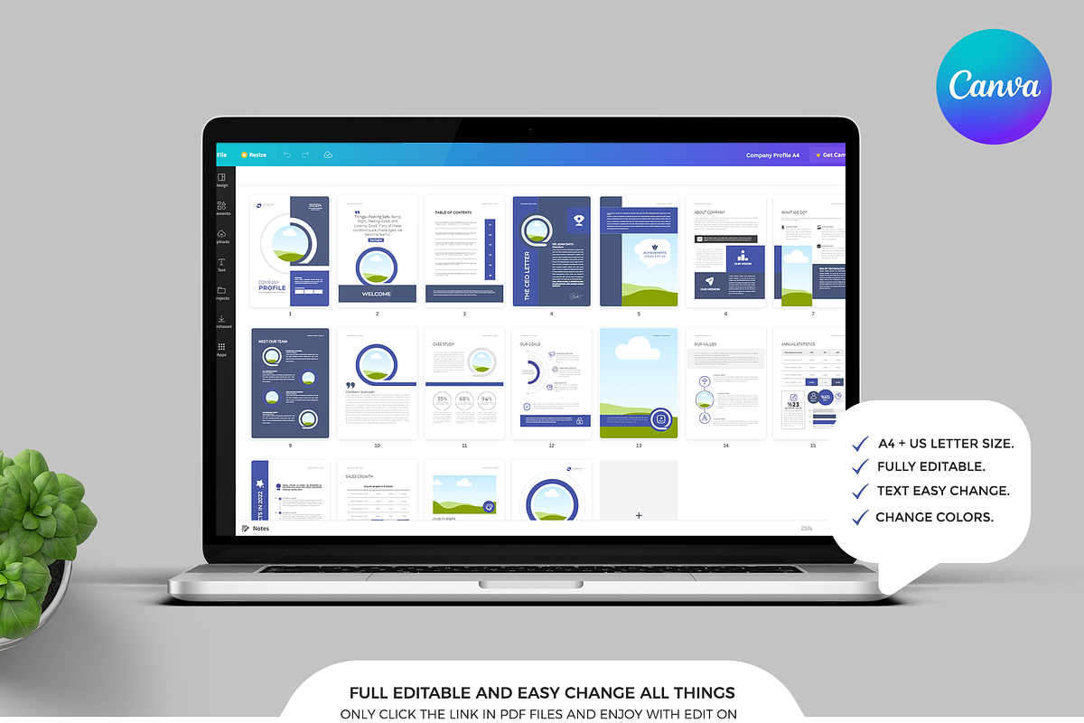 Brochure Bundle, Canva, Word, PPT, a Brochure Template by Template Zone (Photo 20 of 24)