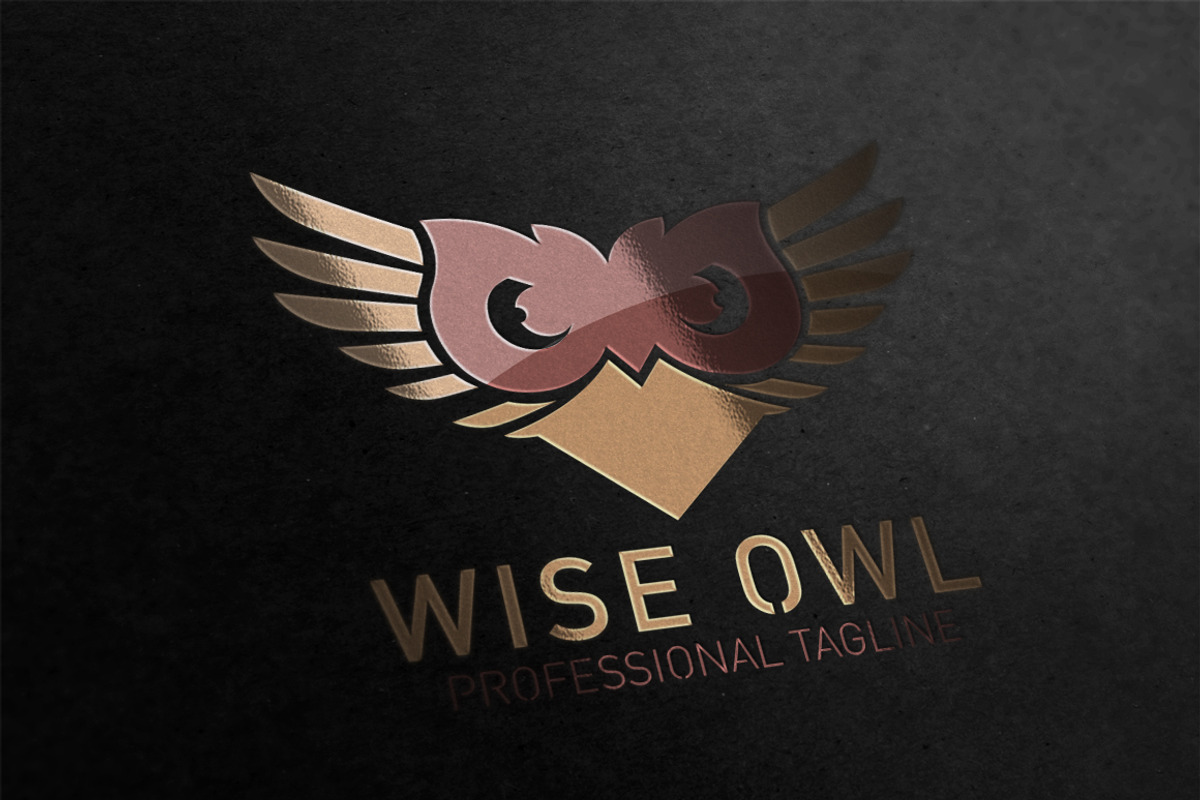 Wise Owl Logo, a Branding & Logo Template by essegraphic (Photo 4 of 6)