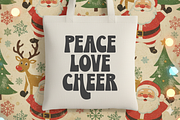 Funky Merry - Retro Display Typeface, a Sans Serif Font by SaktiAvellin (Thumbnail 4 of 8)