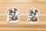Wolf Mascot Disguised as a Chicken, a Branding & Logo Template by Judsart (Thumbnail 3 of 3)