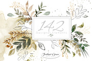 Watercolor Leaves & Washes, an Illustration by Feather Grace Designs (Thumbnail 11 of 11)