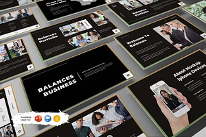 Balances Presentation Template, a Presentation Template by Analogous Temp