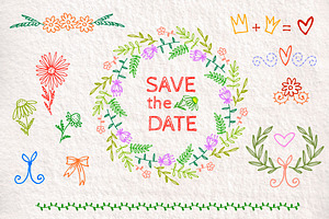Save the Date Doodles