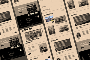 Ashlar Landing Page Template