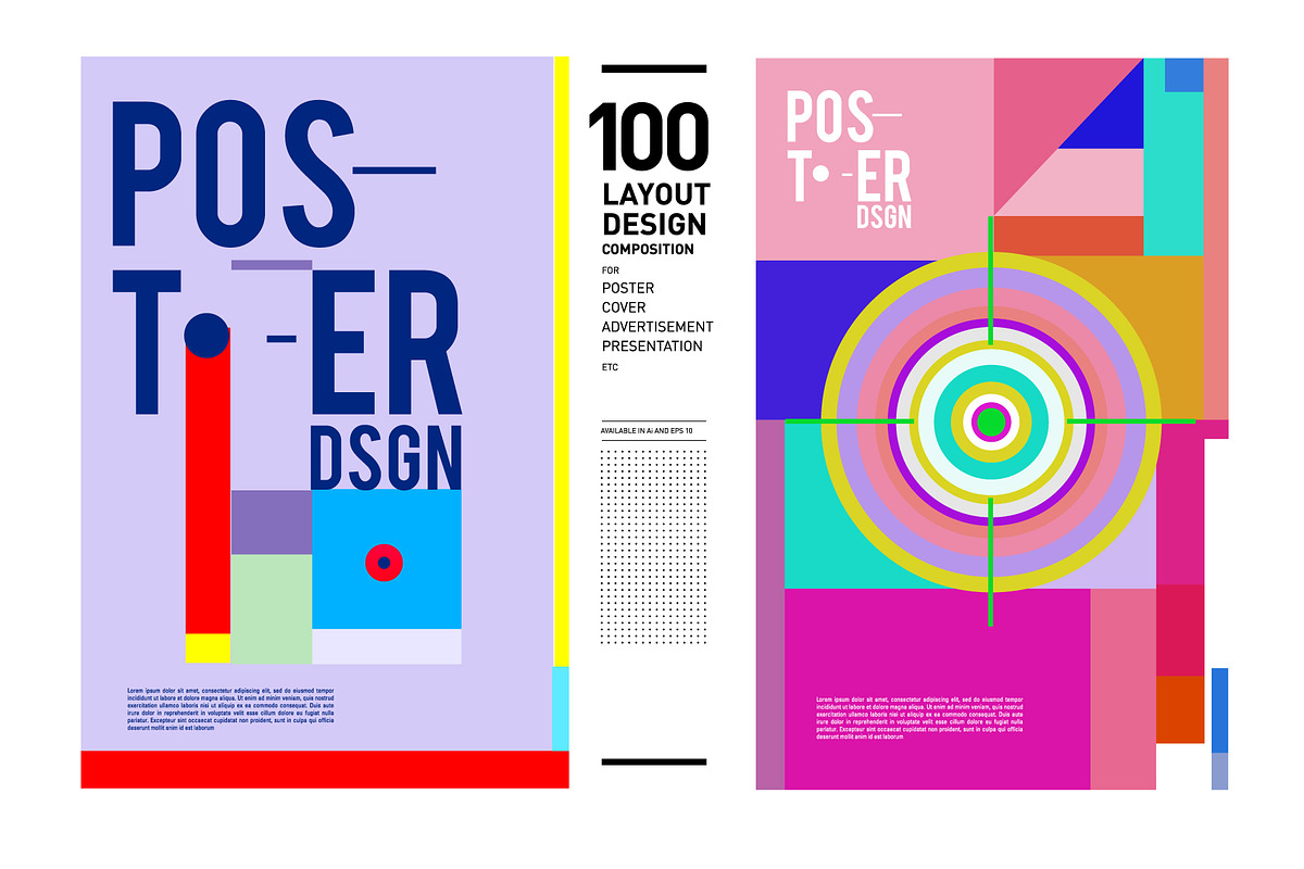 Creative Typography Poster Design, a Flyer Template by singpentinkhappy (Photo 8 of 9)