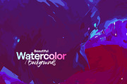Beautiful Watercolor Strokes BG, a Texture Graphic by Artbeaut (Thumbnail 1 of 4)