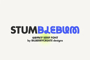 Stumblebum Quirky Serif Font, a Sans Serif Font by BilberryCreates (Thumbnail 4 of 19)