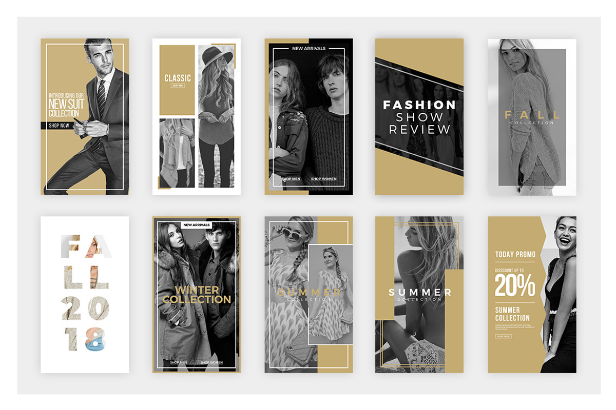Fashion Instagram Stories V4, a Social Media Template by MinimalStudioCo (Photo 4 of 5)