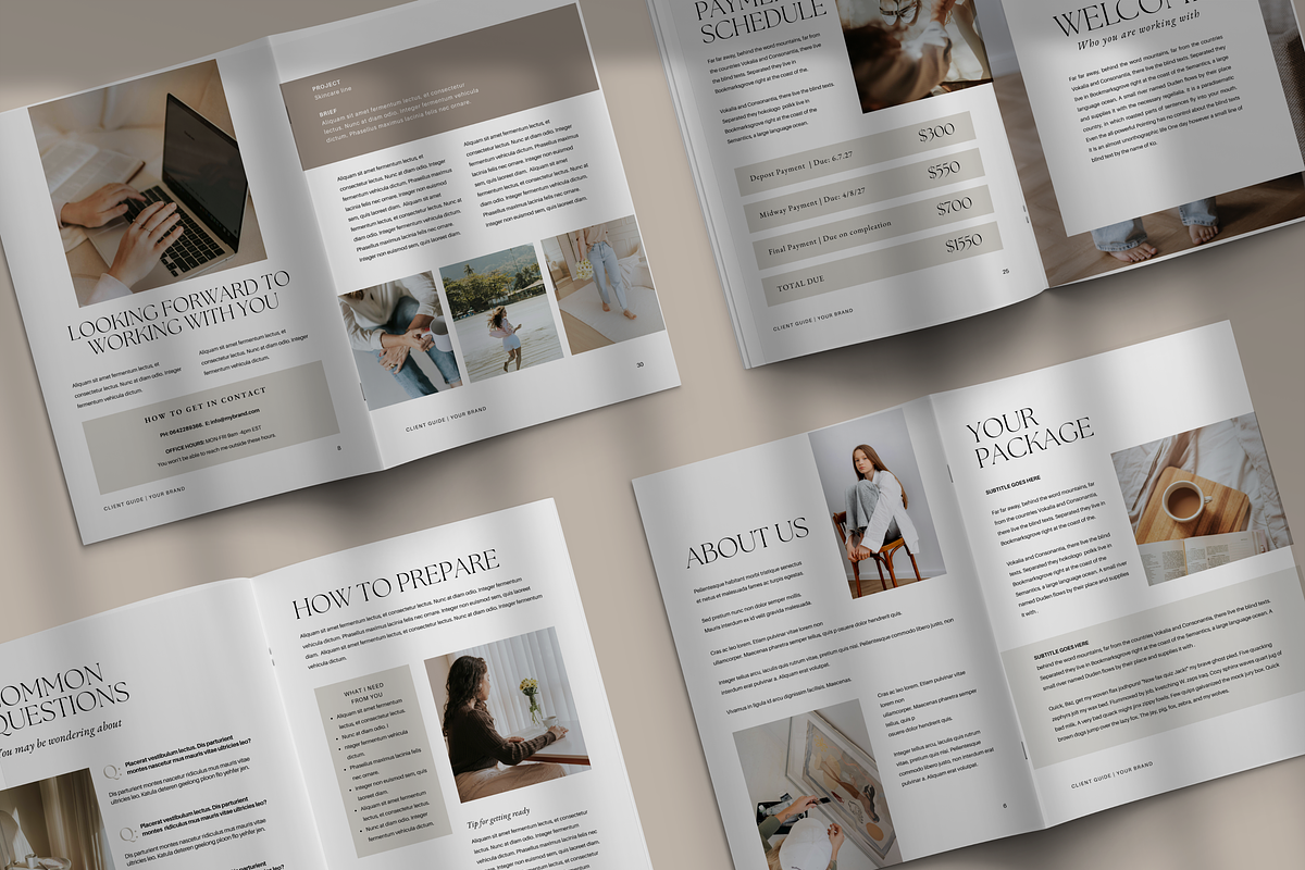 Client Onboarding Welcome Template, a Marketing Template by Tabitha Emma (Photo 4 of 9)