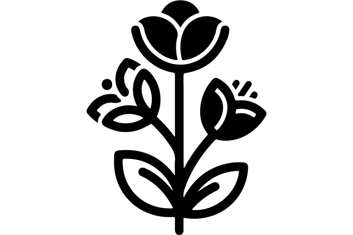 Cute Flower Silhouette Mega, an Object Graphic by Creativeshirt (Photo 3 of 12)