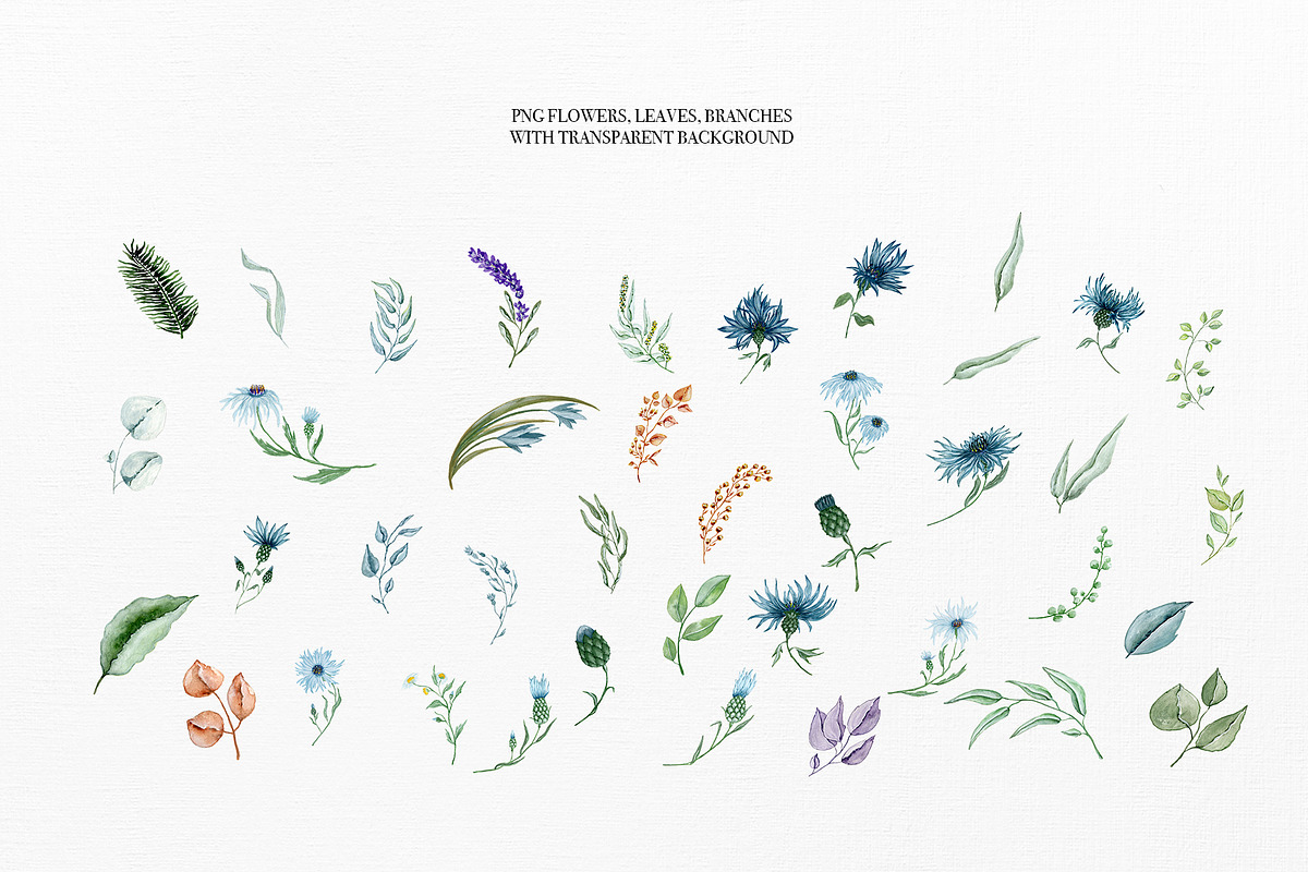 Hello spring - Gouache collection, an Illustration by SketchCliparts (Photo 4 of 7)