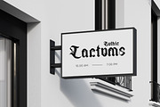 Lactoms - Modern Blackletter Font, a Blackletter Font by Dhabee (Thumbnail 8 of 15)