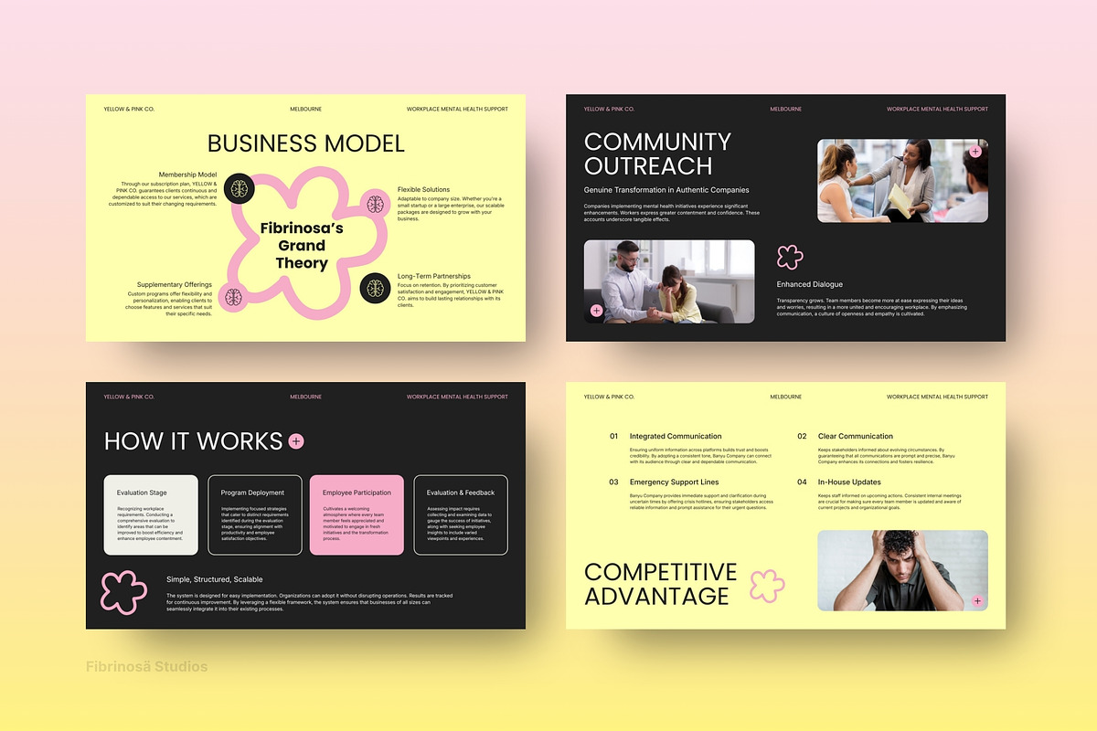 Mental Health, a Presentation Template by FIBRINOSÄ (Photo 2 of 6)