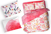Boho flamingo Watercolor set, an Illustration by Evgeniia (Thumbnail 9 of 10)