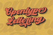Beadly, a Script Font by ahweproject (Thumbnail 11 of 13)