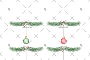 Christmas Watercolor Cliparts