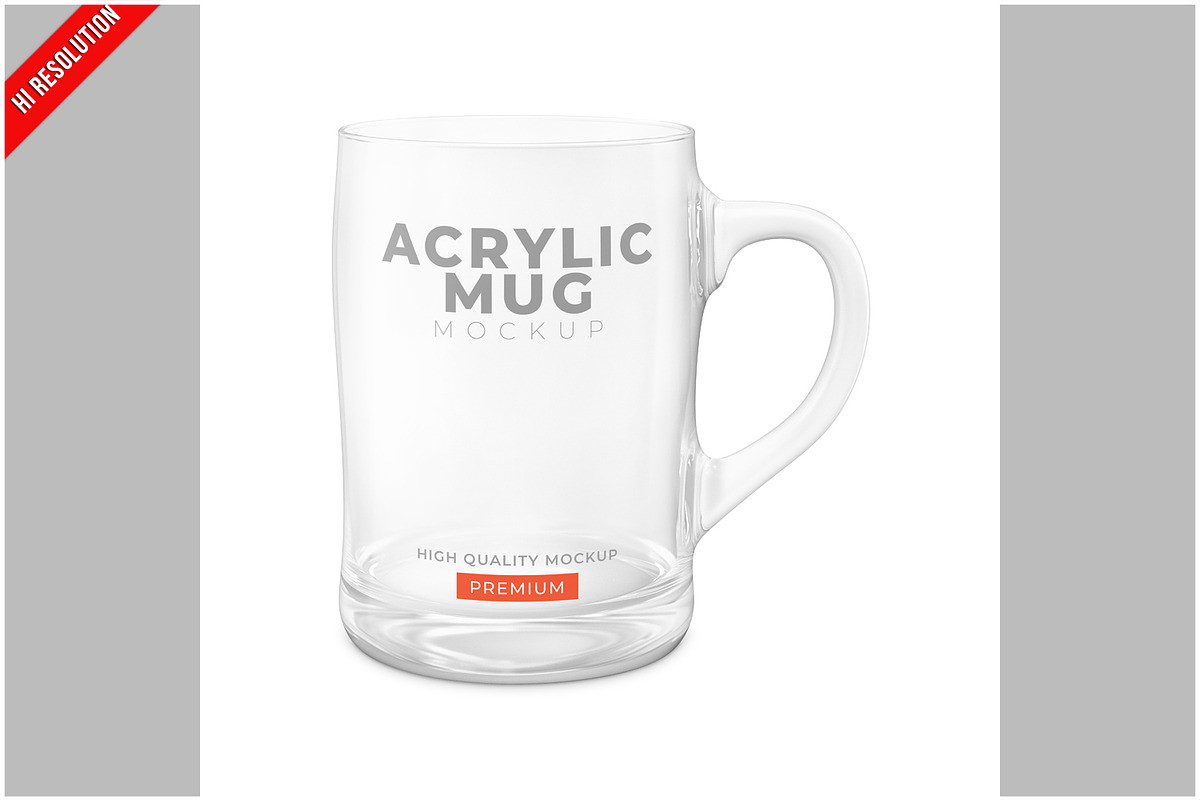 Acrylic Mug Mockup, a Product Mockup by Bruno's Shop (Photo 1 of 3)