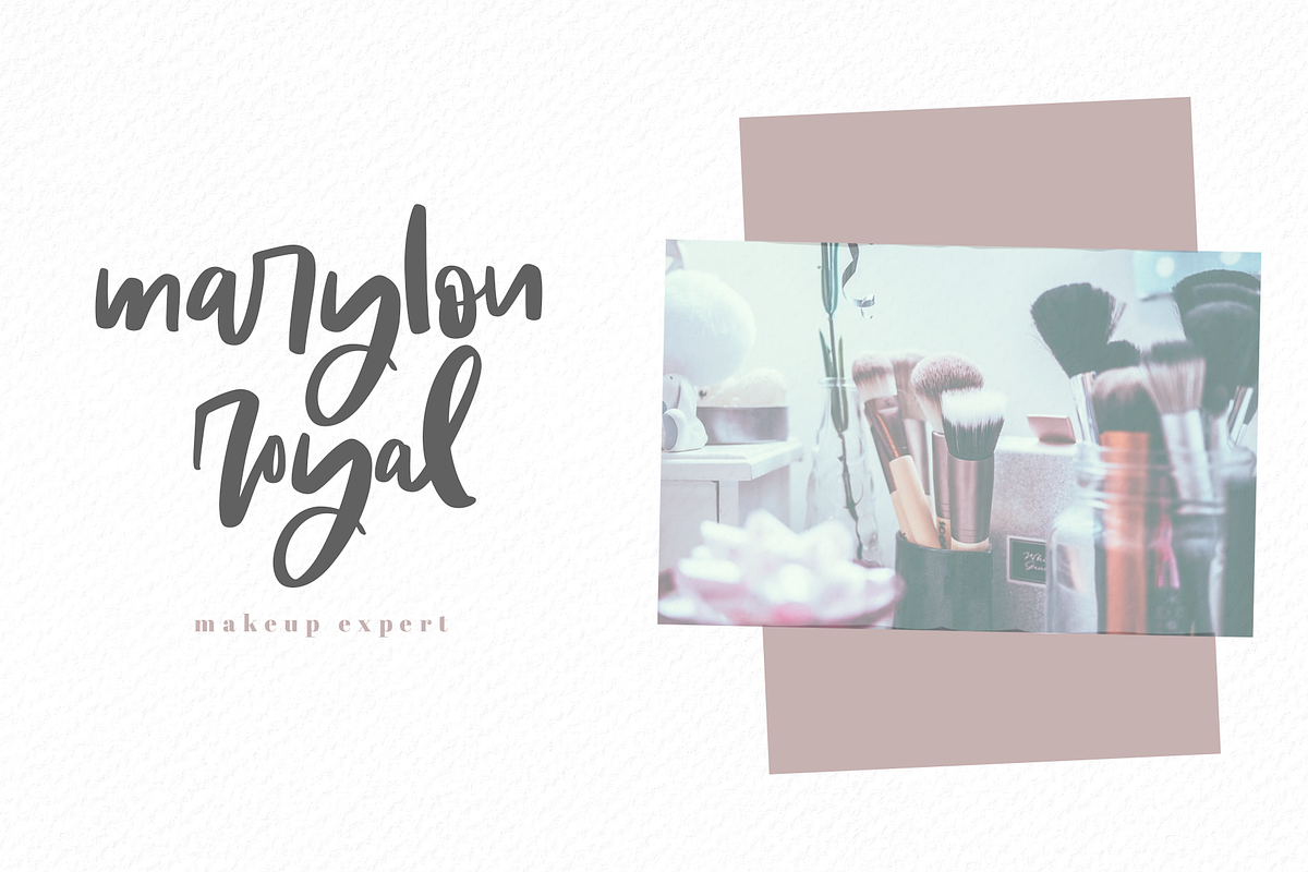 Molly & Elroy - Bold Script Font preview 7