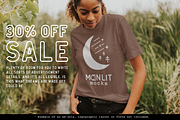 Bella Canvas 3001 T-shirt Model, a Shirt Mockup by Moonlit Mocks (Thumbnail 5 of 6)