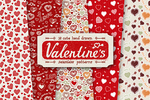 10 Valentine Day Patterns