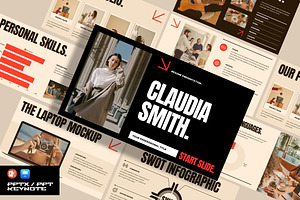 Resume Portfolio, a Presentation Template by Occy Design