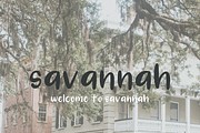 Savannah | A Handwritten Font, a Script Font by cathconofolio (Thumbnail 2 of 4)