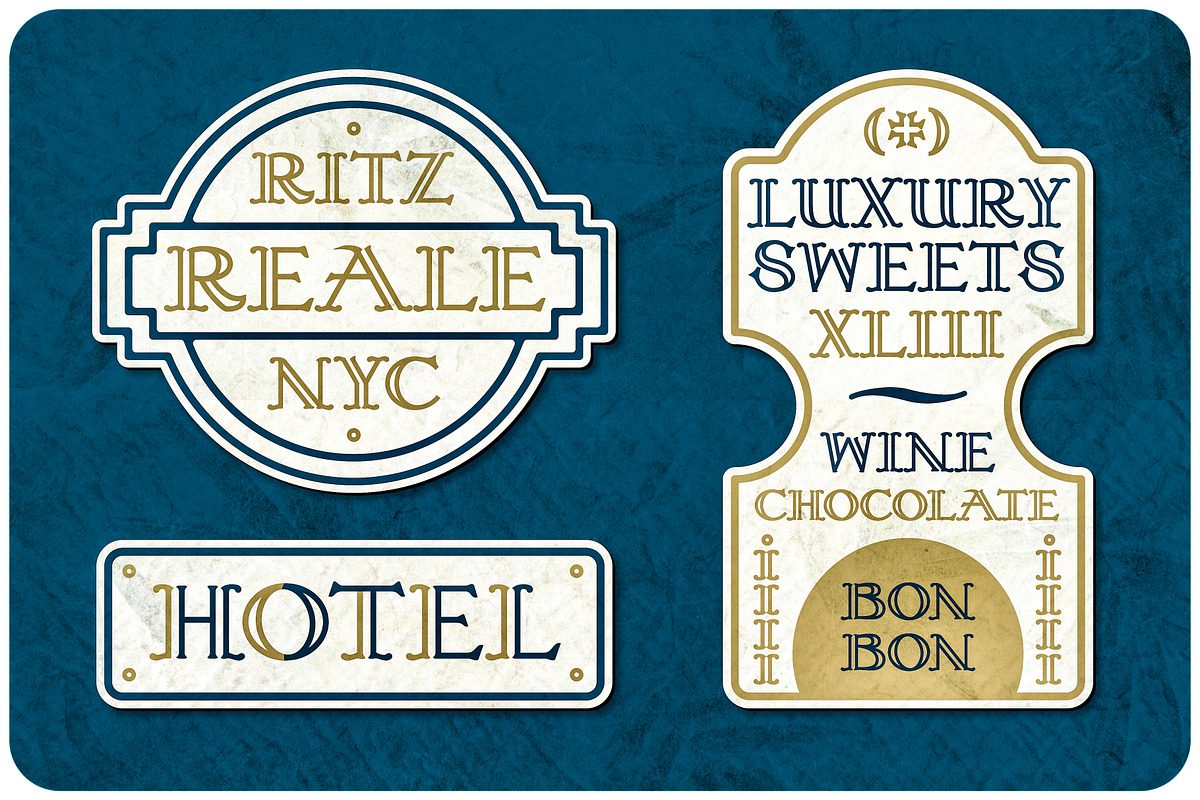 Boudoir | Elegant Logotype, a Serif Font by Artifact Bazaar (Photo 2 of 5)