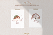 Sunflower Hedgehog • Kids collection, an Animal Illustration by moolesya (Thumbnail 10 of 14)