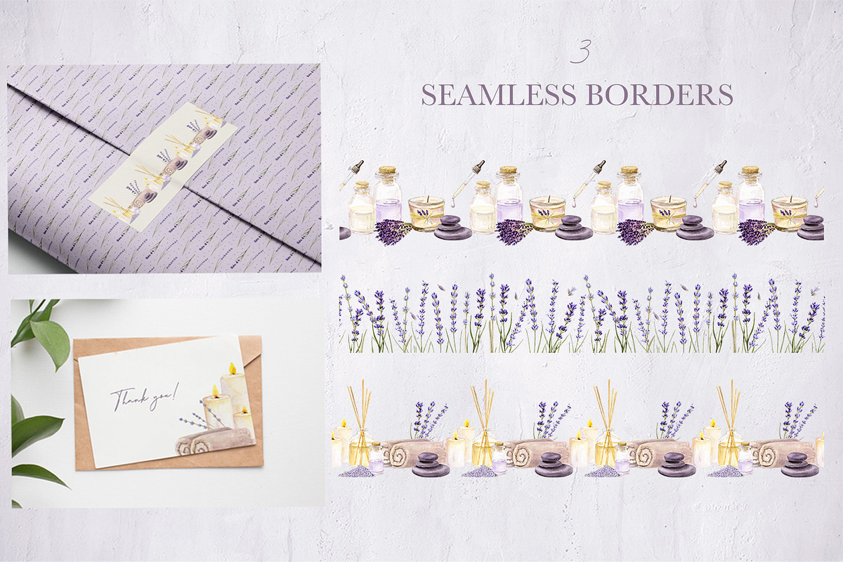Watercolor Lavender Essense, a Healthcare Illustration by art_takremen (Photo 8 of 8)