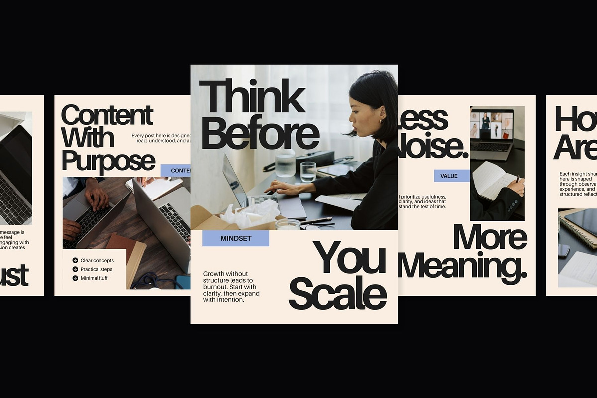 Personal Brand Social Media Kit, a Social Media Template by ShowUp! Studio (Photo 4 of 6)