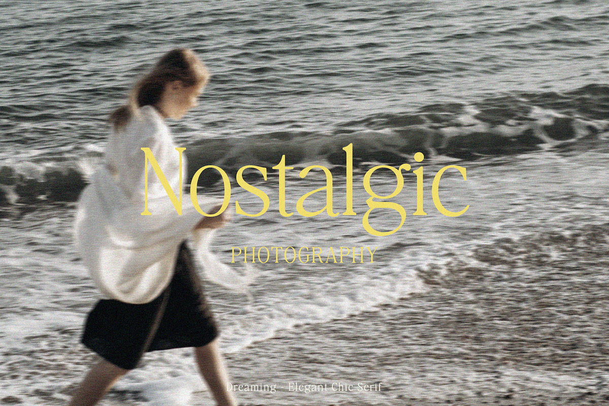 Dreaming – Elegant Chic Serif, a Serif Font by BrandSemut (Photo 3 of 10)