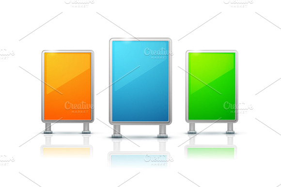 Blank billboard panel preview 2