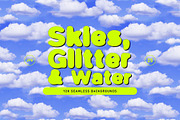Y2K Seamless Pattern Backgrounds, a Pattern Graphic by angelainthefields (Thumbnail 1 of 6)