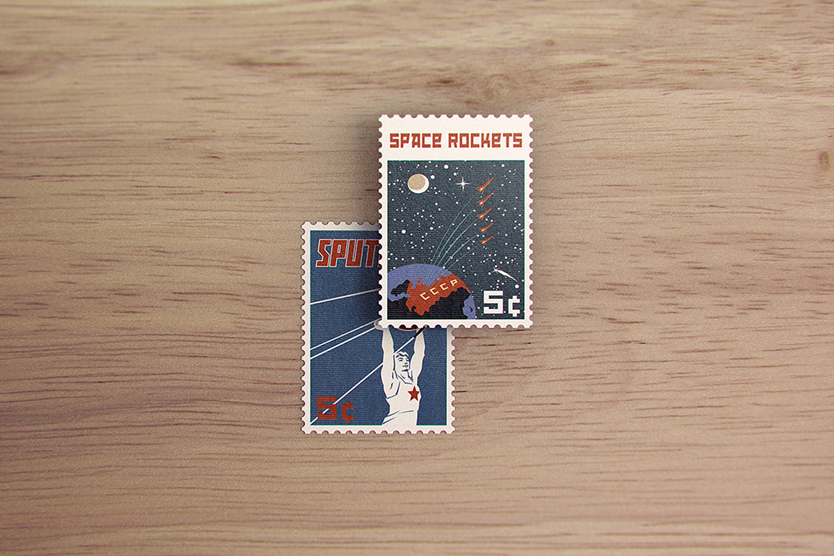 Postage Stamp MockUp v2, a Product Mockup by coloformia (Photo 6 of 13)
