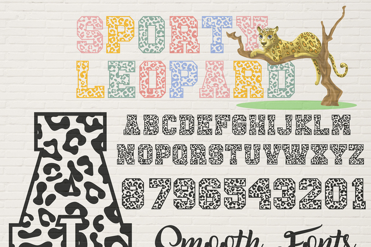 College Font- Sporty Design, a Slab Serif Font by MaxArt Foundry (Photo 6 of 9)