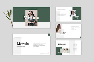 Merola - Powerpoint Template