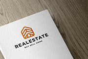 Real Estate Home Property Logo, a Branding & Logo Template by Design_Planet (Thumbnail 1 of 3)