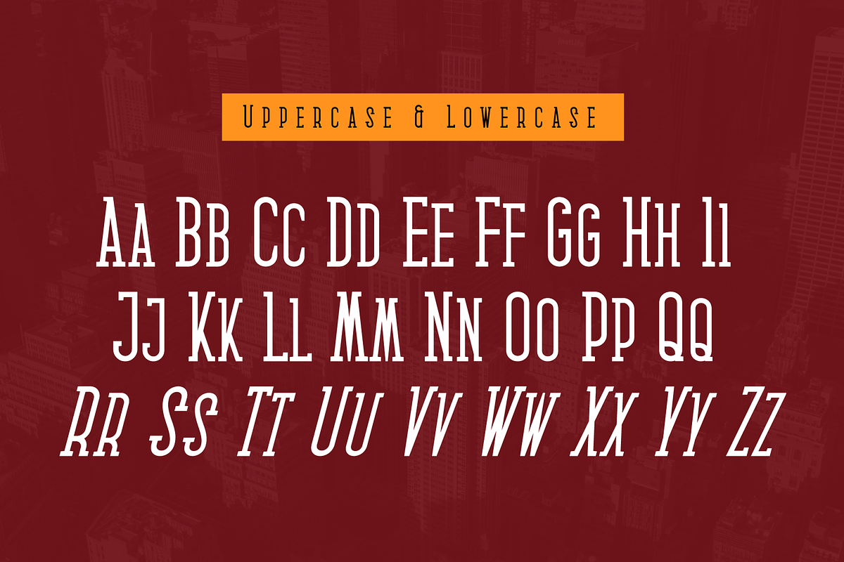 Medan Slab - Condensed Slab Serif, a Slab Serif Font by Afkari Studio (Photo 2 of 10)