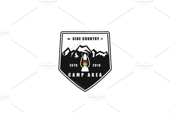 Adventure Camp Area Logo Design preview 4