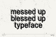 Telefax TM – Eroded Fax Typeface, a Sans Serif Font by Type Mania (Thumbnail 2 of 9)