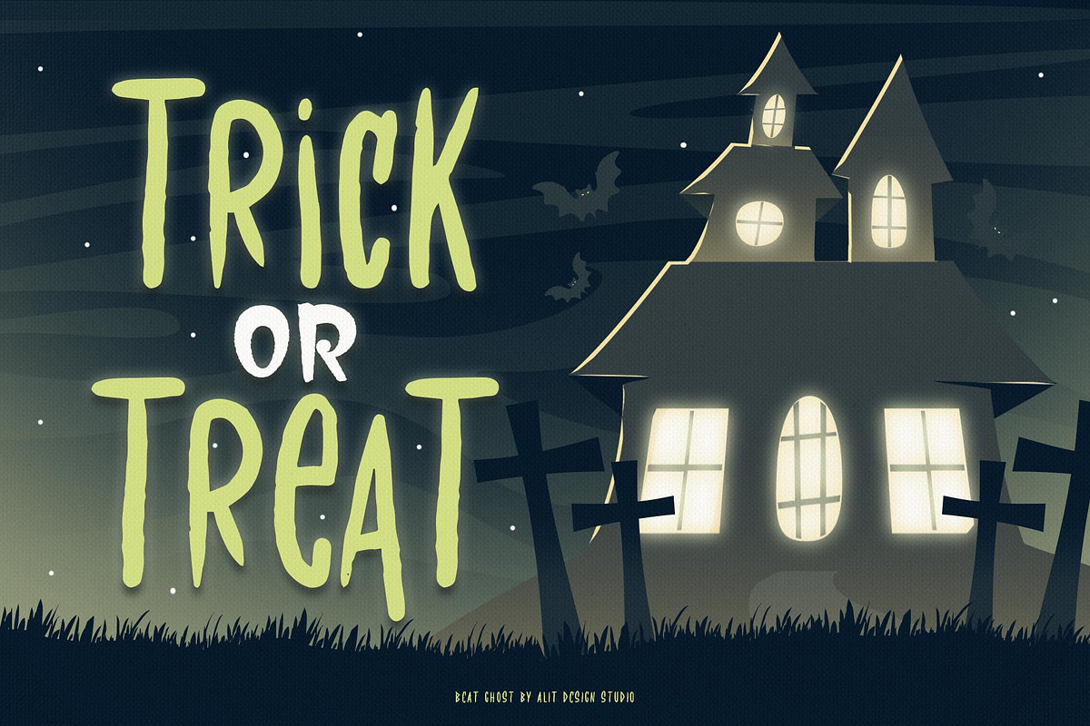 Beat Ghost Typeface, a Script Font by alit design (Photo 15 of 17)