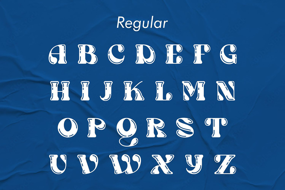 Wilson Bubble Retro Font, a Slab Serif Font by WhymoreArt (Photo 9 of 10)