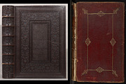 Antique Book Cover Textures, a Texture Graphic by Blue Line Design (Thumbnail 14 of 25)