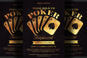 Poker Flyer Template