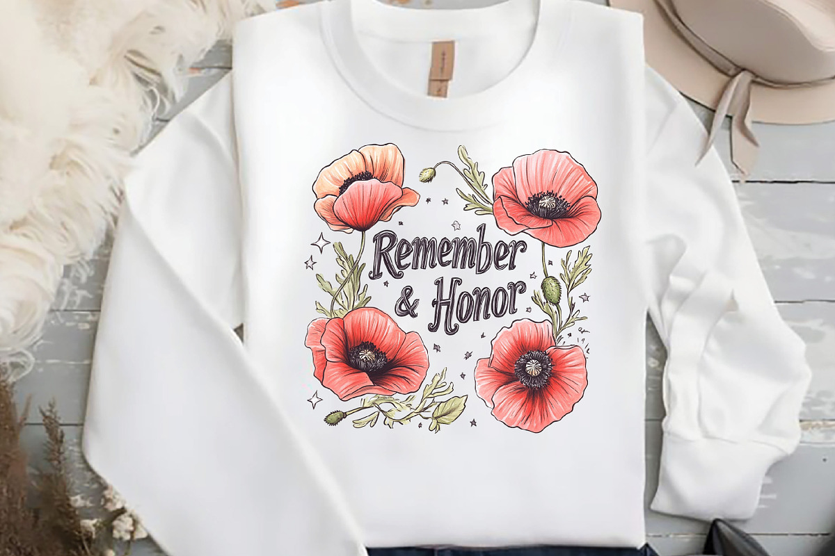 Watercolor Memorial Day, an Illustration by DreamCafeArt (Photo 5 of 5)
