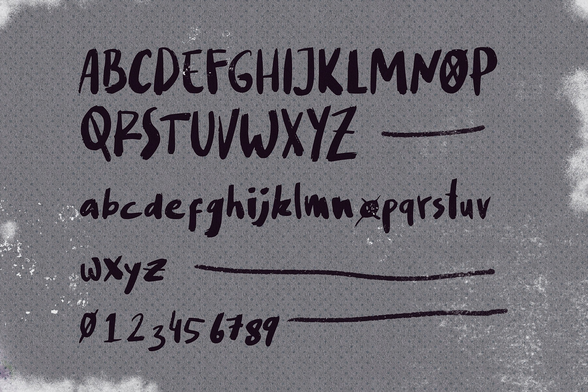 Bad Apple, a Font by Kawalan Studio (Photo 5 of 7)