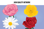 Flower Kit, a Brush Add-On by Industrial Artworks (Thumbnail 3 of 5)